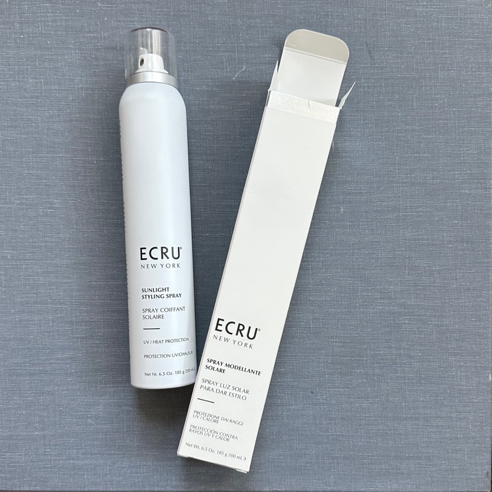 NEW NIB Ecru New York Sunlight Styling Speay full size 6.5oz